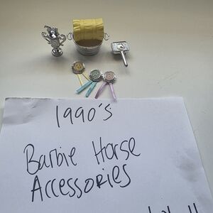 99s Barbie Horse Accessories